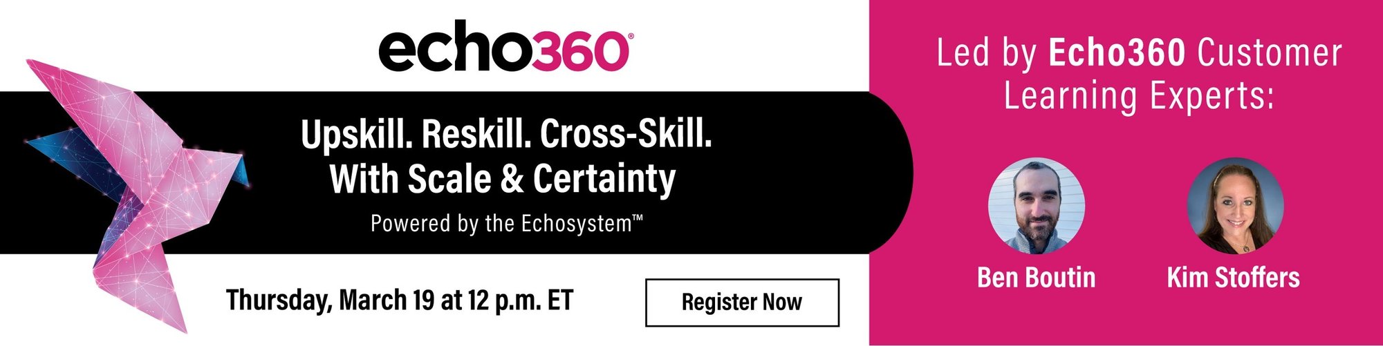 Echo30 Webinar | Upskill. Reskill. Cross-Skill. With Scale & Certainity